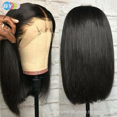 Glueless Front Full Lace Wig Full Lace Human Hair Wig for Black Wholesale Virgin 100% Cheap Short Brazilian Hd Natural Women